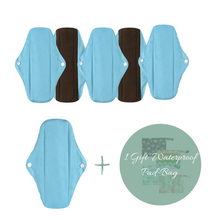 Load image into Gallery viewer, Bubble Set - Reusable, Washable and Waterproof sanitary pads
